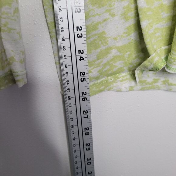 vintage y2k lime green grunge fairy bird burnout long sleeve top medium - Picture 5 of 7